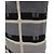 Borsa 2way Chanel Matelassé Coco Mark Cotton Jersey Nylon Nero Grigio - vista 7