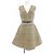 Christian Dior Kleid Beige