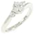 Autre Marque Pt950 Diamantring Silber