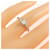 Autre Marque Pt950 Diamantring Silber - Ansicht 5