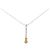 Autre Marque Collana in platino e diamanti Argento