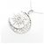 Autre Marque Collana in oro bianco 10K e diamanti Argento - vista 4