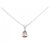Autre Marque Collana con Diamanti PT850 Argento