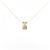 Autre Marque Collana con Diamanti Au750 Rosa