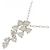 Autre Marque Collana di Diamanti 0.50CT PT950 PT850 Argento - vista 3