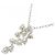 Autre Marque Collana di Diamanti 0.50CT PT950 PT850 Argento - vista 4