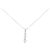 Autre Marque Collana di Diamanti PT900 PT850 Argento