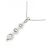 Autre Marque Collana di Diamanti PT900 PT850 Argento - vista 4