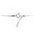 Autre Marque Collana di Diamanti PT900 PT850 Argento - vista 5
