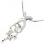 Autre Marque Collana in Diamanti Au750 Argento - vista 4