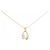 Autre Marque Au750 Diamant-Halskette Golden