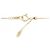 Autre Marque Au750 Diamant-Halskette Golden - Ansicht 5