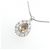 Autre Marque Collier en diamant PT900 PT850 Argenté - vue 3