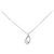 Autre Marque Collar de platino PT850 y diamante Plata