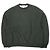 Autre Marque Sweatshirt mit Rundhalsausschnitt blurhms ROOTSTOCK Back Fleece Sweat Crew-neck P/O aus Baumwolle und Polyester Braun Anthrazitgrau