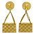 Orecchini a clip Chanel Matelasse D'oro - vista 5