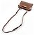 Borsa a tracolla 2way in pelle Bally Marrone - vista 6