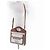 Borsa a tracolla 2way in tela di cotone e pelle Burberry Pocket Marrone - vista 9