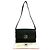Borsa a tracolla Chanel in agnello Nero