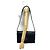 Borsa a tracolla Chanel in agnello Nero - vista 3