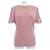 Top de punto Chanel Rosa