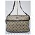 Borsa Messenger/a Tracolla in PVC Canvas e Pelle Visetos Monogram MCM Beige/Marrone - vista 6
