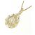 Autre Marque Collana con diamante Au750 D'oro - vista 3