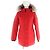 Autre Marque Parka Canada Goose Victoria de poliéster y plumón Roja