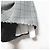 Autre Marque Short Glen Check sheller Preto - vista 3