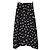 Autre Marque Falda larga de mezcla de lino Simplicite Negro