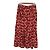 Autre Marque Falda larga acampanada con estampado floral PINK HOUSE Roja - vista 2
