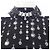Hermès Top de seda Twill Reine Hermes Negro - vista 5