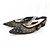 Décolleté Christian Dior KCB204PMR Plumetis&Stud Nero - vista 3