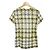 Hermès Camiseta Hermes Castaño Negro Blanco Amarillo - vista 2
