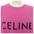 Céline Camiseta de algodón Celine Rosa - vista 5