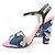 Sandali Fendi Rosa Blu Blu navy - vista 2