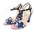 Sandali Fendi Rosa Blu Blu navy - vista 3