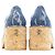 Mocassini in denim Chanel Blu - vista 5