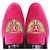 Mocassini in velluto Louis Vuitton Rosa - vista 14