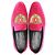 Mocassini in velluto Louis Vuitton Rosa - vista 8