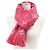 Sciarpa Louis Vuitton Logomania Monogram in lana e seta Rosa