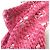 Sciarpa Louis Vuitton Logomania Monogram in lana e seta Rosa - vista 3