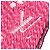 Sciarpa Louis Vuitton Logomania Monogram in lana e seta Rosa - vista 5