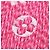 Sciarpa Louis Vuitton Logomania Monogram in lana e seta Rosa - vista 6
