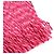 Sciarpa Louis Vuitton Logomania Monogram in lana e seta Rosa - vista 7