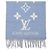 Sciarpa Reykjavik Louis Vuitton in cashmere Blu - vista 5