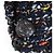 Giacca in Tweed Fantasy Chanel P52665 Blu Multicolore Blu navy - vista 5