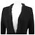 Chanel 02A P19710 Angora-Mischung Strickjacke Schwarz - Ansicht 2