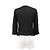 Top de punto 100% seda Chanel P74998 Negro - vista 8