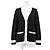 Cardigã de cashmere Chanel 08A P34305 Preto Cru